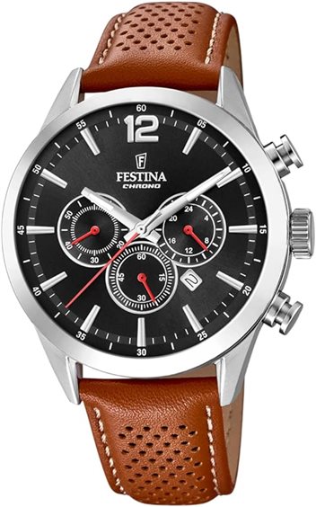 Orologio Festina Uomo Retrò in Acciaio F20542/6 - F20542/6
